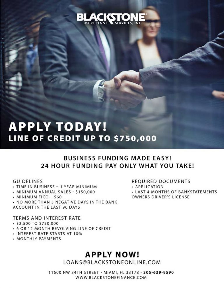 Blackstone Financial Blackstone Merchant